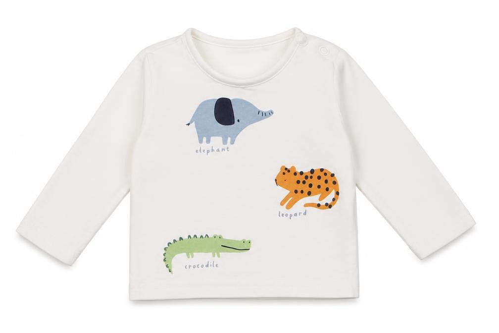 TU Baby Multicoloured  100% Cotton Basic Blouse Size 0-3 Months Round Neck