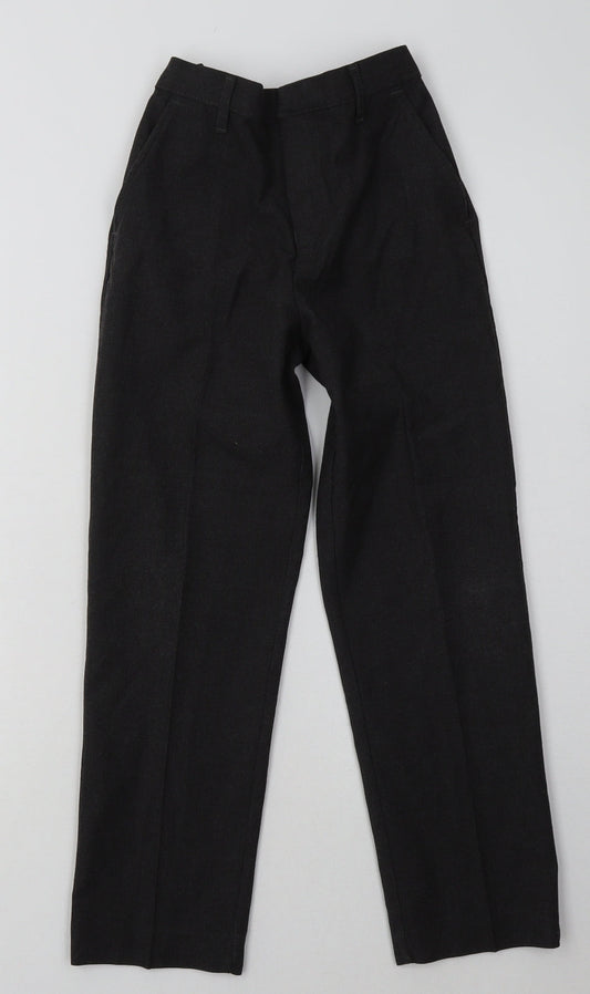 sainsburys Boys Grey  Polyester Capri Trousers Size 9 Months  Regular Hook & Eye - School Wear
