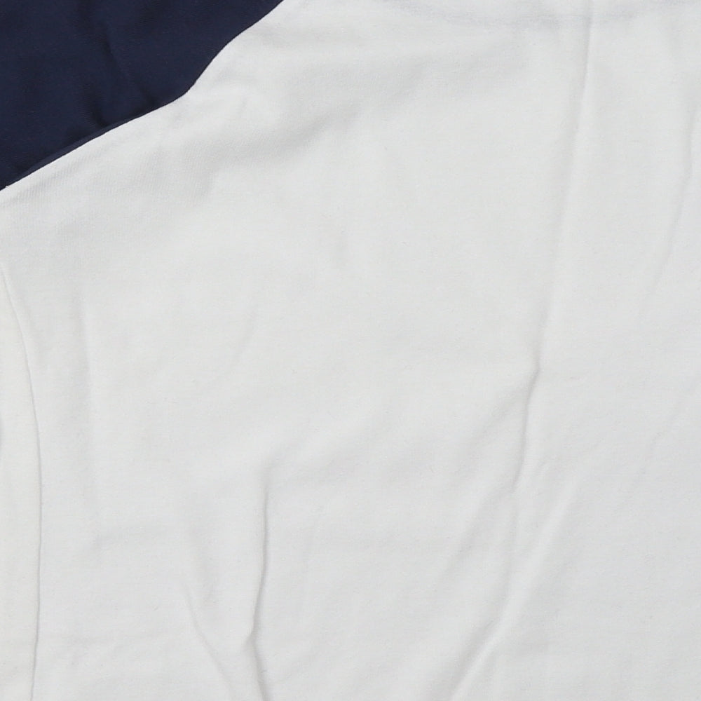 bella  Womens White  Cotton Pullover Sweatshirt Size M  Pullover