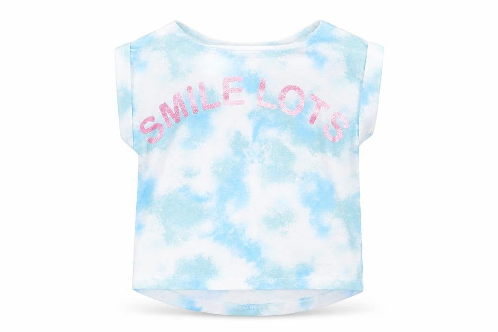 M&Co Baby Blue  100% Cotton Camisole Blouse Size 9-12 Months Round Neck