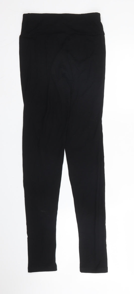 ASOS Womens Black  Viscose Carrot Leggings Size 6 L26 in