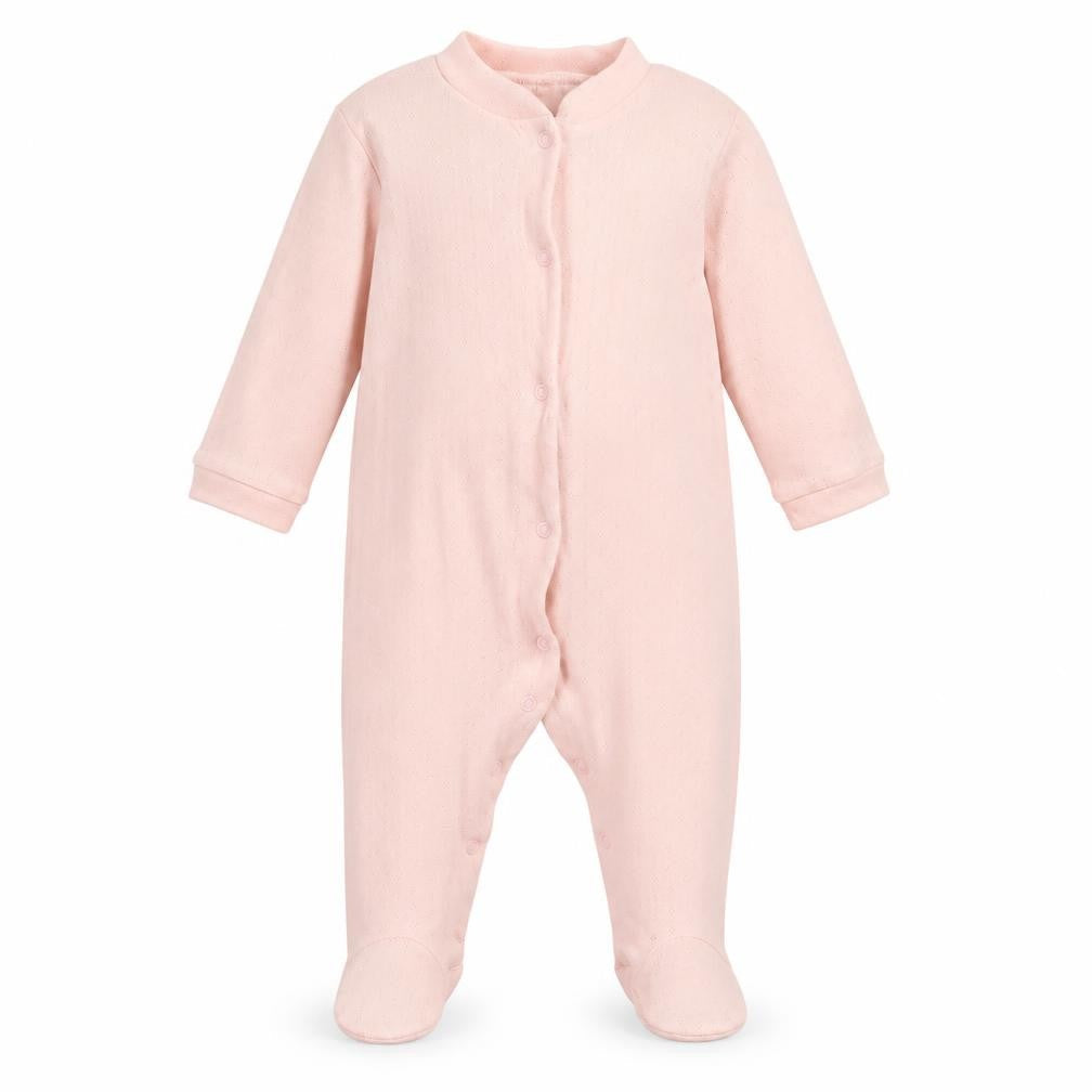 Chick Pea Baby Pink  Cotton Babygrow One-Piece Size 3-6 Months  Snap