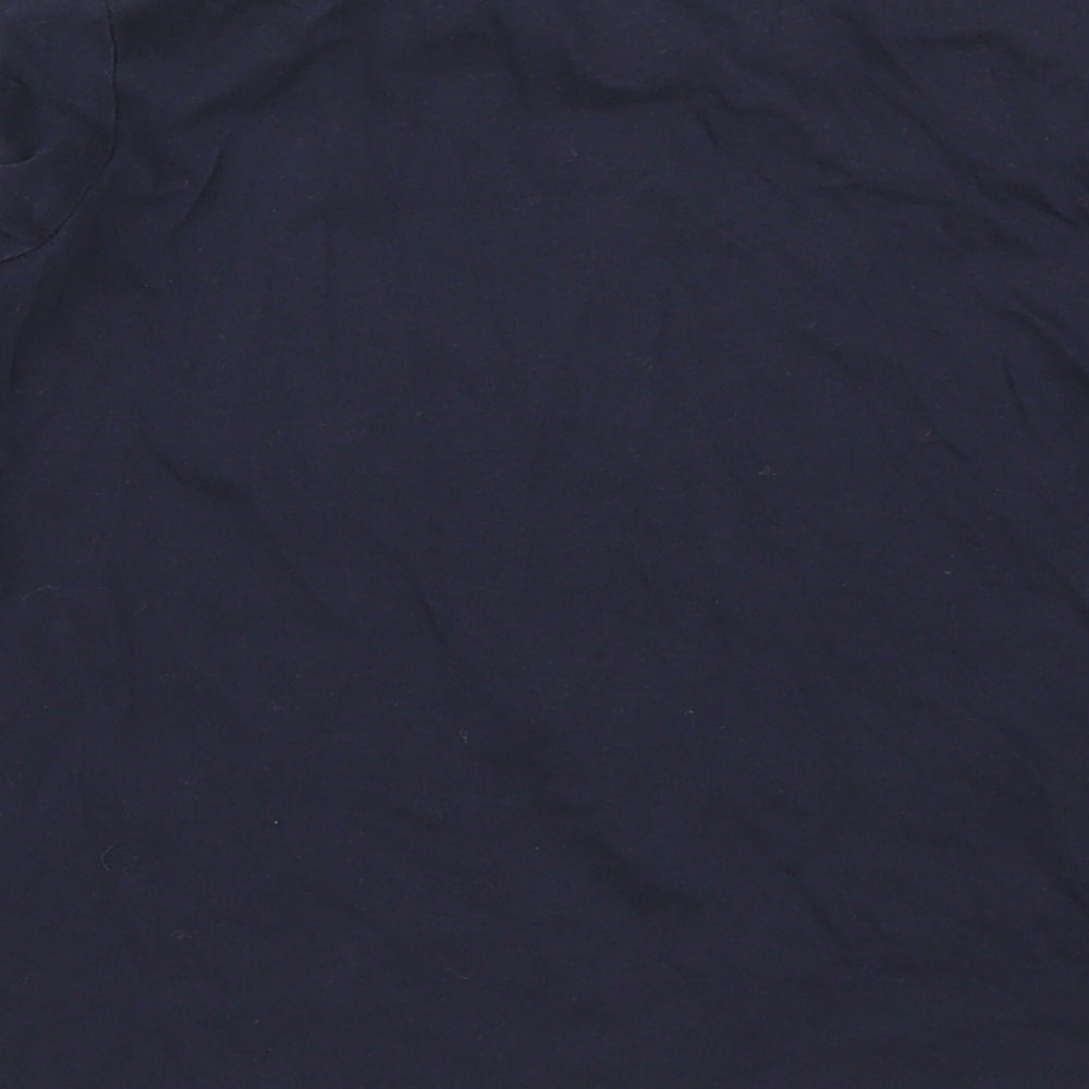 Matalan Boys Blue Solid Cotton  Pyjama Top Size 8 Years  Pullover - The Greatest Christmas