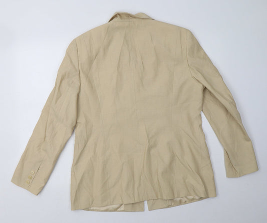 Gerry Weber Womens Beige   Jacket Blazer Size 14  Button