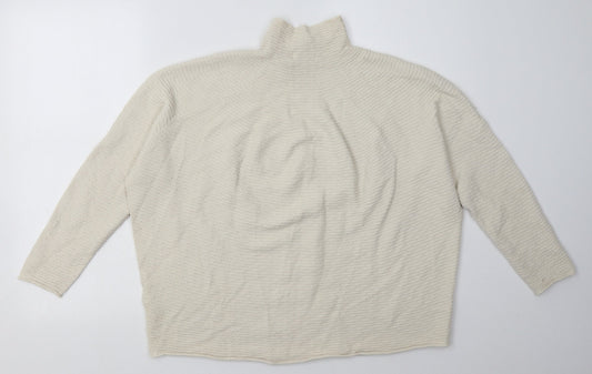 Phase Eight Womens White  Polyamide Pullover Sweatshirt Size M  Pullover