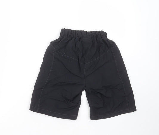 Altura Boys Black  Nylon Bermuda Shorts Size 5-6 Years  Regular  - padded
