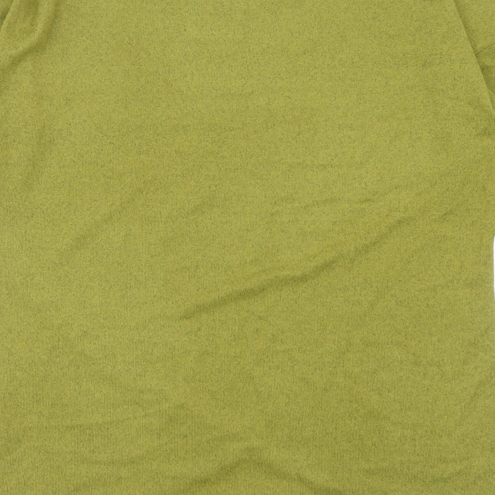 PennyPlain Womens Green Round Neck  Polyester Pullover Jumper Size 10