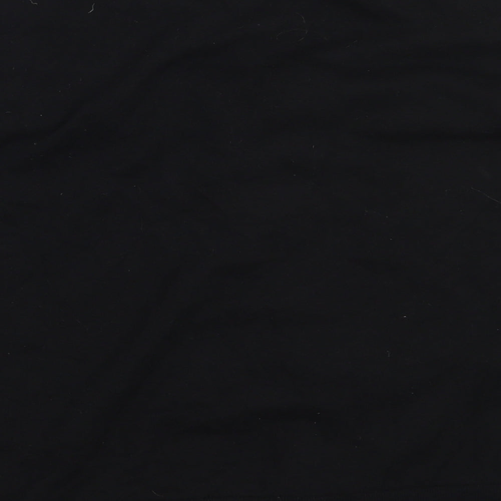 FOREVER 21 Womens Black  Cotton Pullover Sweatshirt Size M