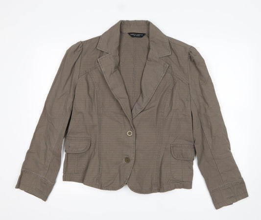 Dorothy Perkins Womens Brown   Jacket  Size 18