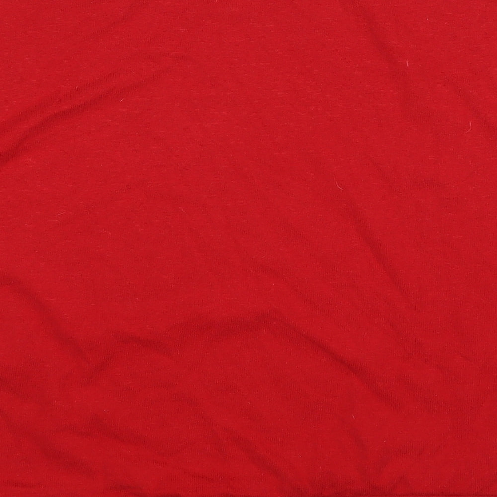 Dorothy Perkins Womens Red  Polyester Pullover Sweatshirt Size 16  Pullover