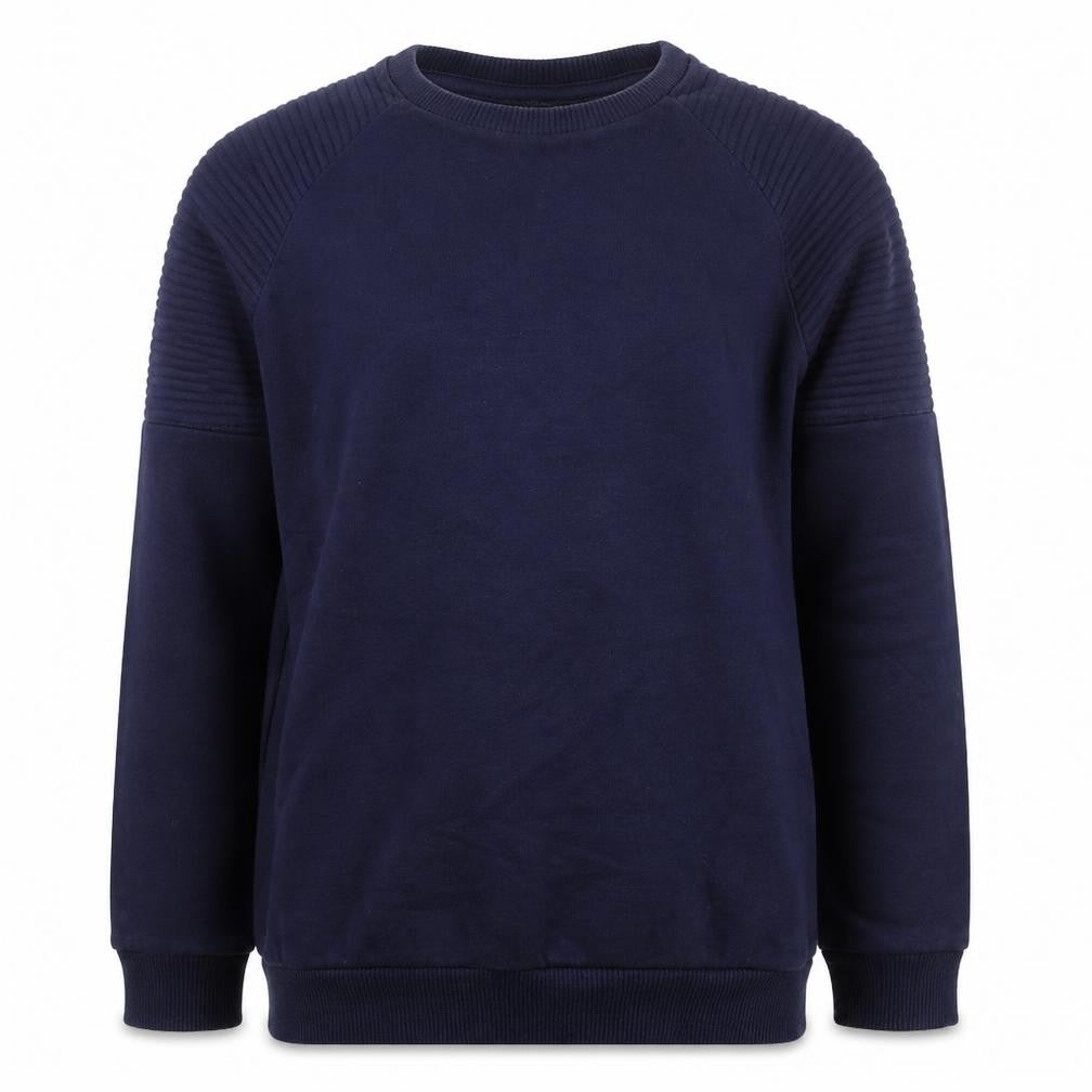 George Boys Blue  Cotton Pullover Sweatshirt Size 7-8 Years  Pullover