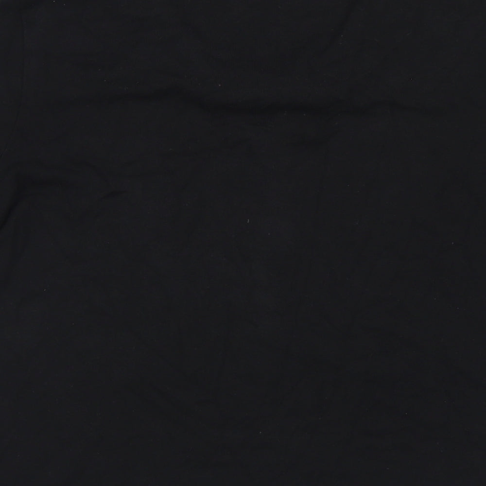 Doris Streich Womens Black Round Neck  Viscose Pullover Jumper Size 10