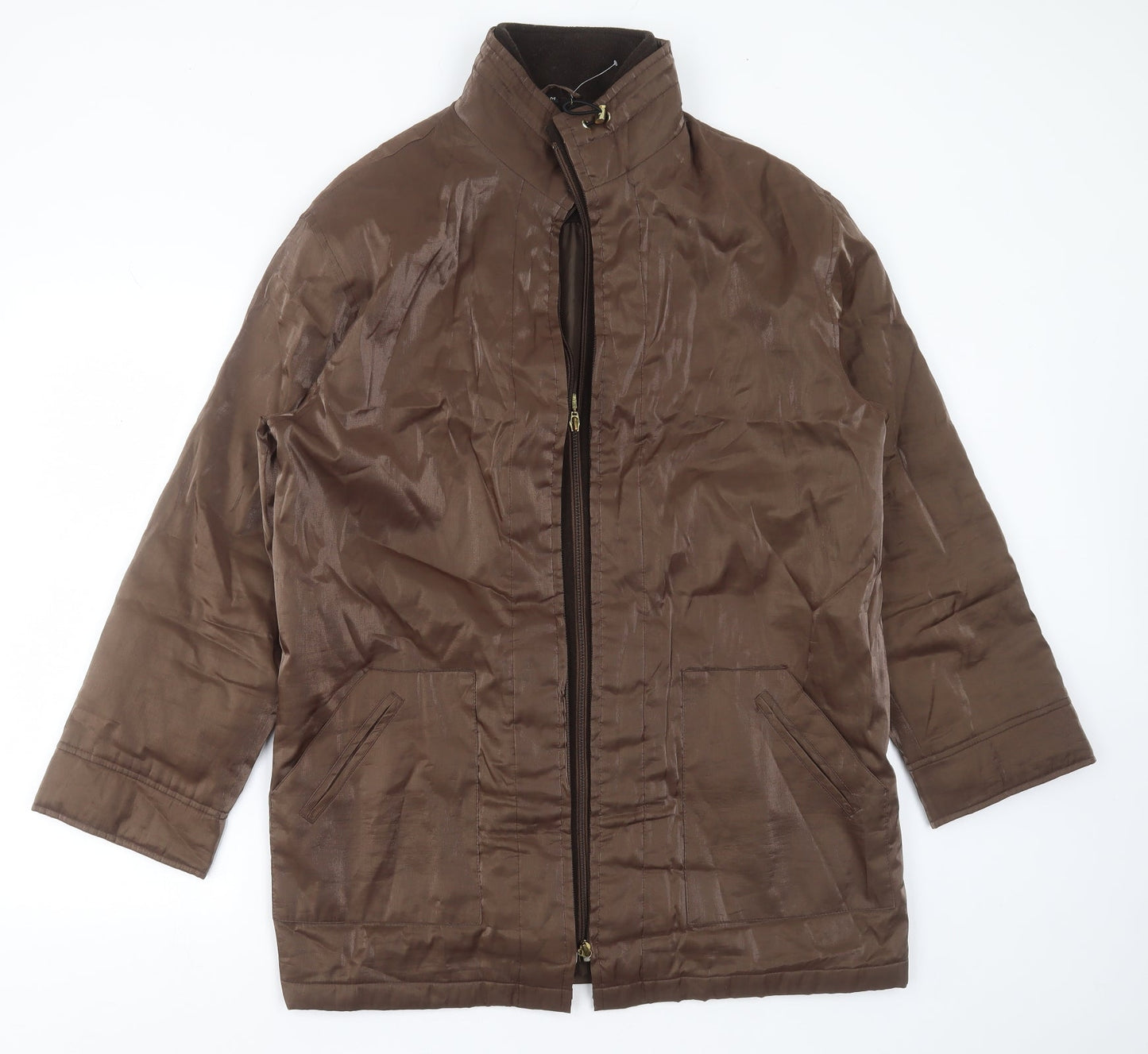 Bonmarché Womens Brown   Jacket  Size M  Zip