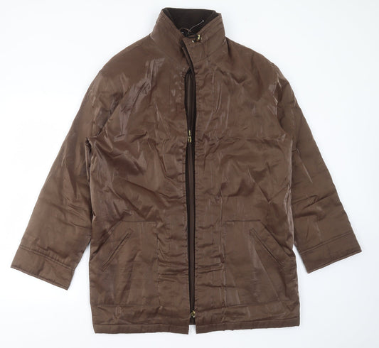 Bonmarché Womens Brown   Jacket  Size M  Zip