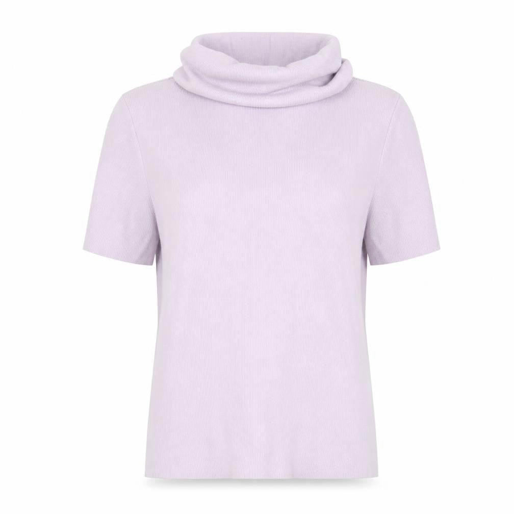 Pink Vanilla Womens Purple Roll Neck  Viscose Pullover Jumper Size S