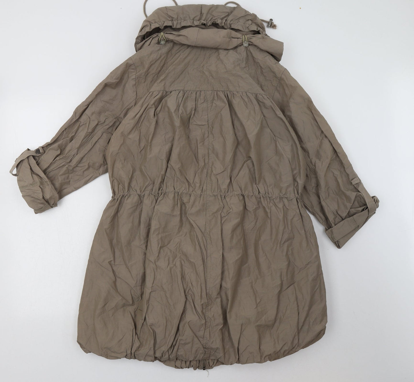 Be Beau Womens Brown   Jacket  Size 10  Zip