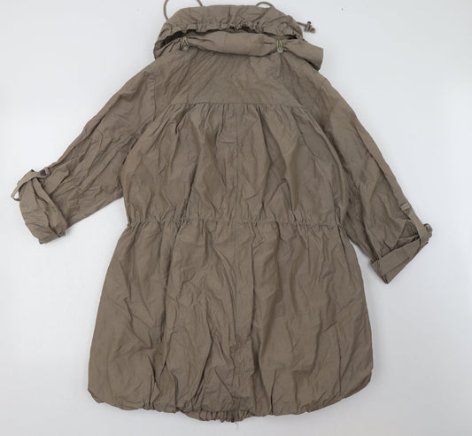 Be Beau Womens Brown   Jacket  Size 10  Zip