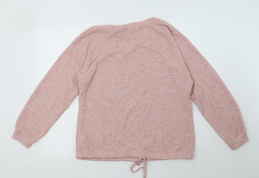 George Womens Pink  Polyester Pullover Sweatshirt Size S  Pullover