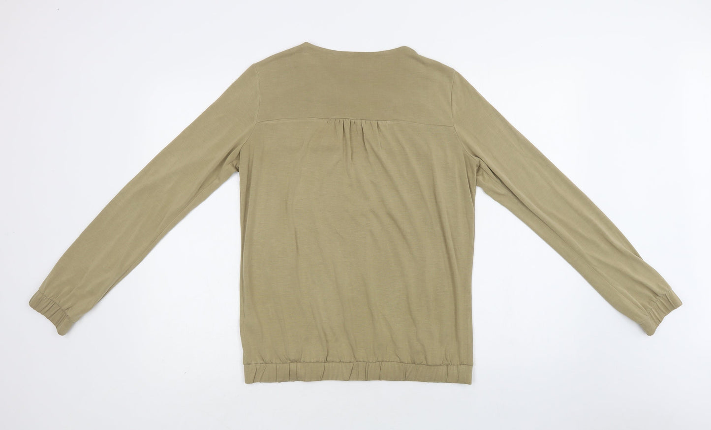 NEXT Womens Green  Polyester Full Zip Sweatshirt Size 8  Zip