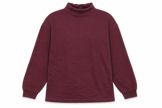 Preworn Womens Purple  Cotton Pullover Sweatshirt Size M