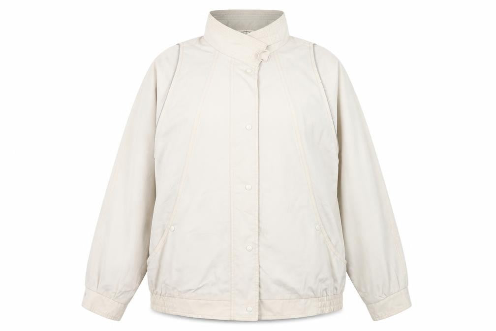 TELEMAC Womens Beige   Jacket  Size 18  Zip