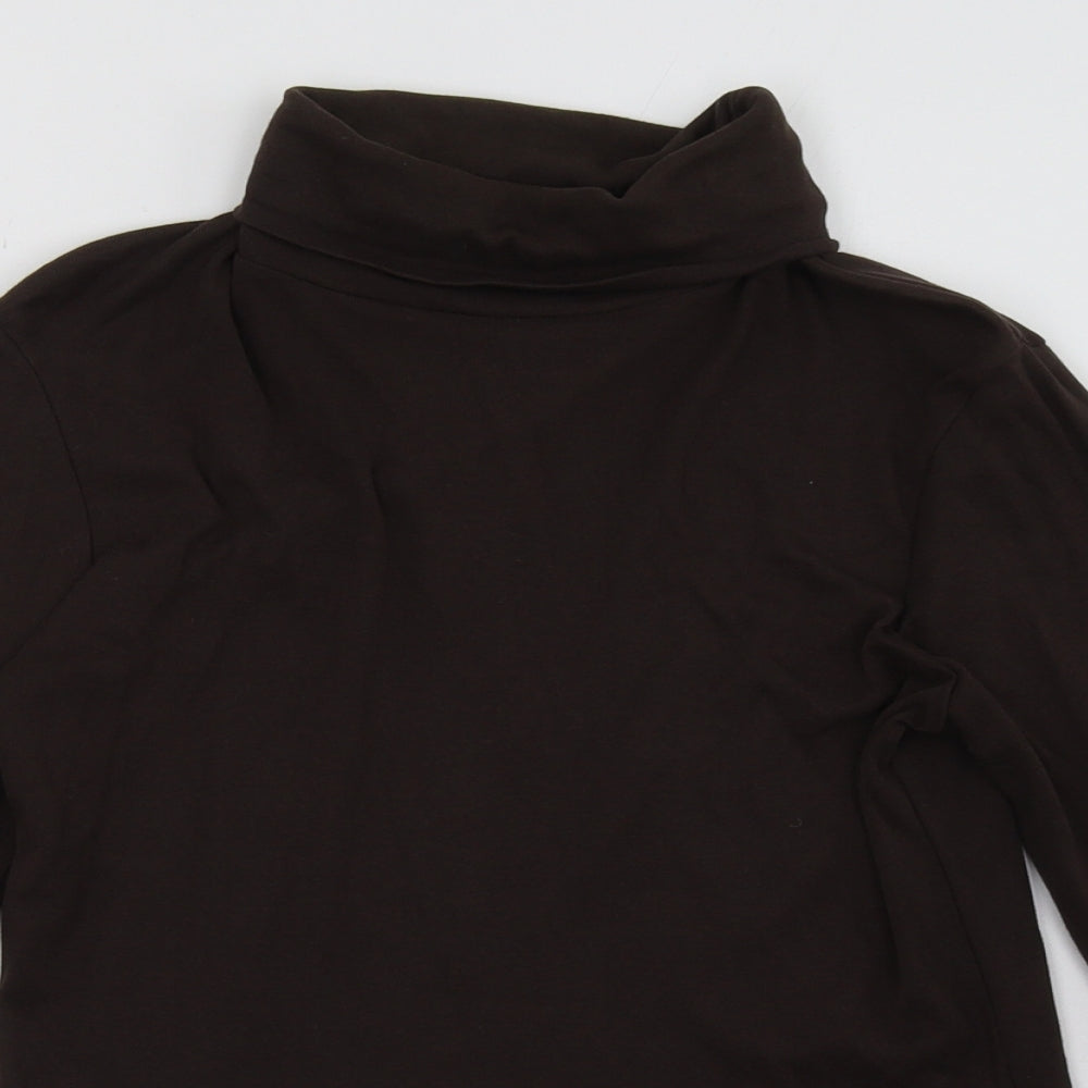 Matalan Womens Brown  Cotton Pullover Sweatshirt Size 12  Pullover
