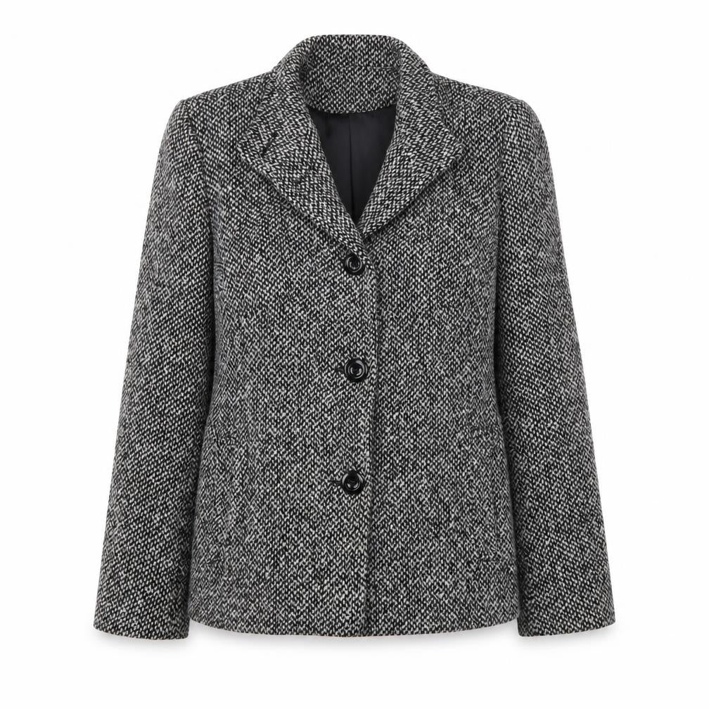 BHS Womens Black   Jacket Blazer Size 14  Button