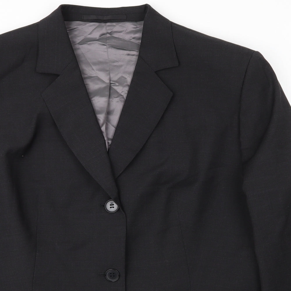 Wardrobes Mens Grey  Polyester Jacket Suit Jacket Size 48