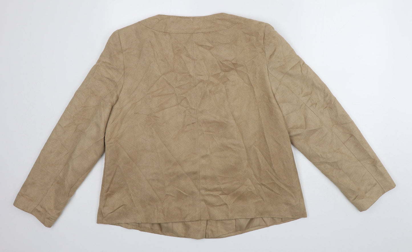 EWM Womens Brown   Jacket Coat Size 18  Button