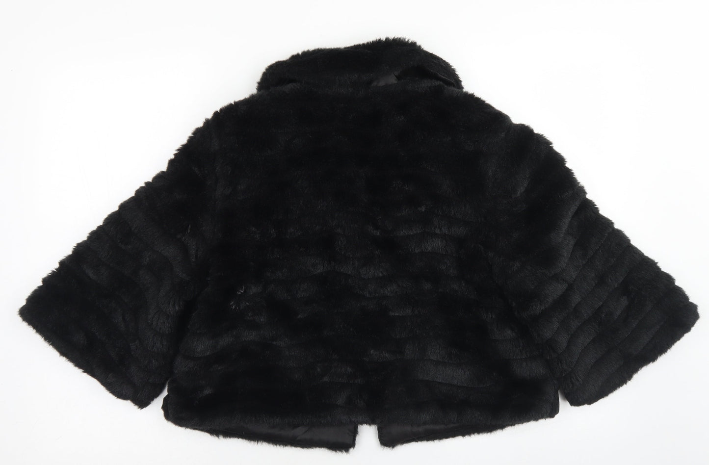 Atmosphere Womens Black   Jacket  Size S  Hook & Eye