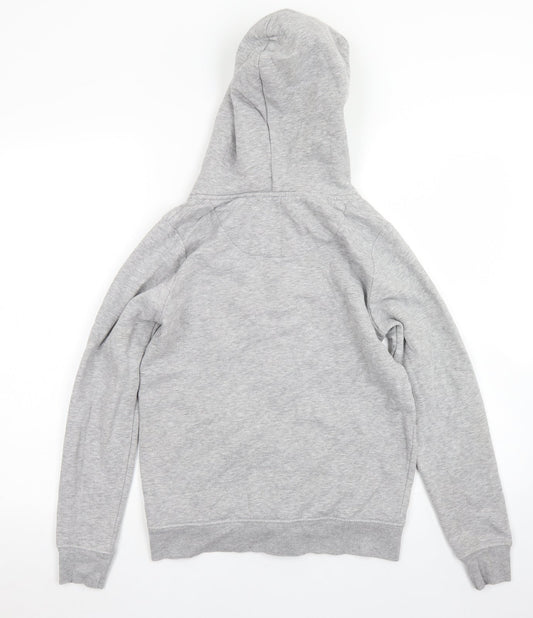 NEXT Womens Grey  Cotton Full Zip Hoodie Size XS  Zip