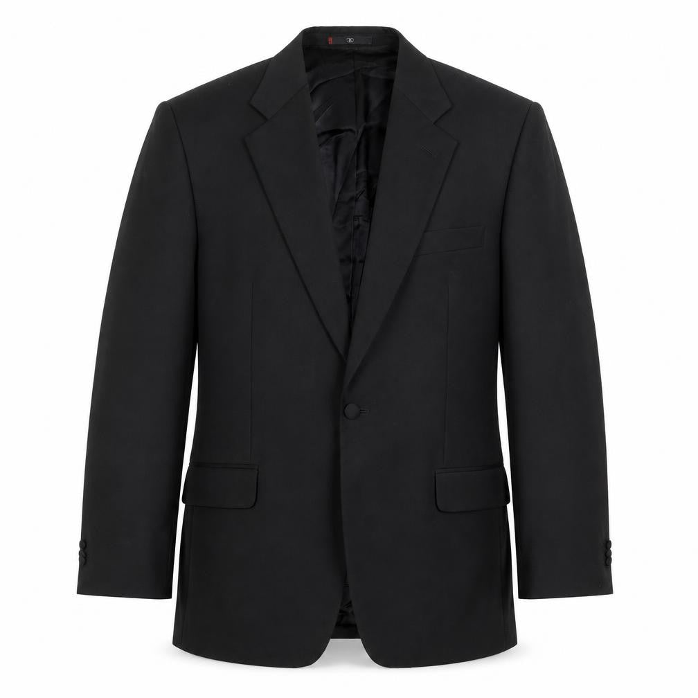 cito citterio Mens Black  Wool Jacket Suit Jacket Size 42