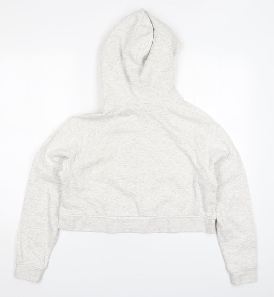 H&M Womens Grey  Cotton Pullover Hoodie Size XS  Pullover