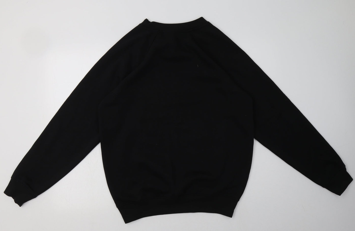 Alexandra Mens Black  Polyester Pullover Sweatshirt Size M