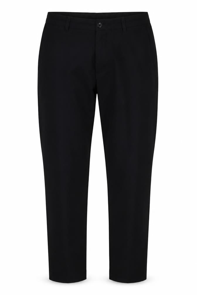Marks and Spencer Mens Blue  Polyester Capri Trousers Size 28 L31 in Regular Button