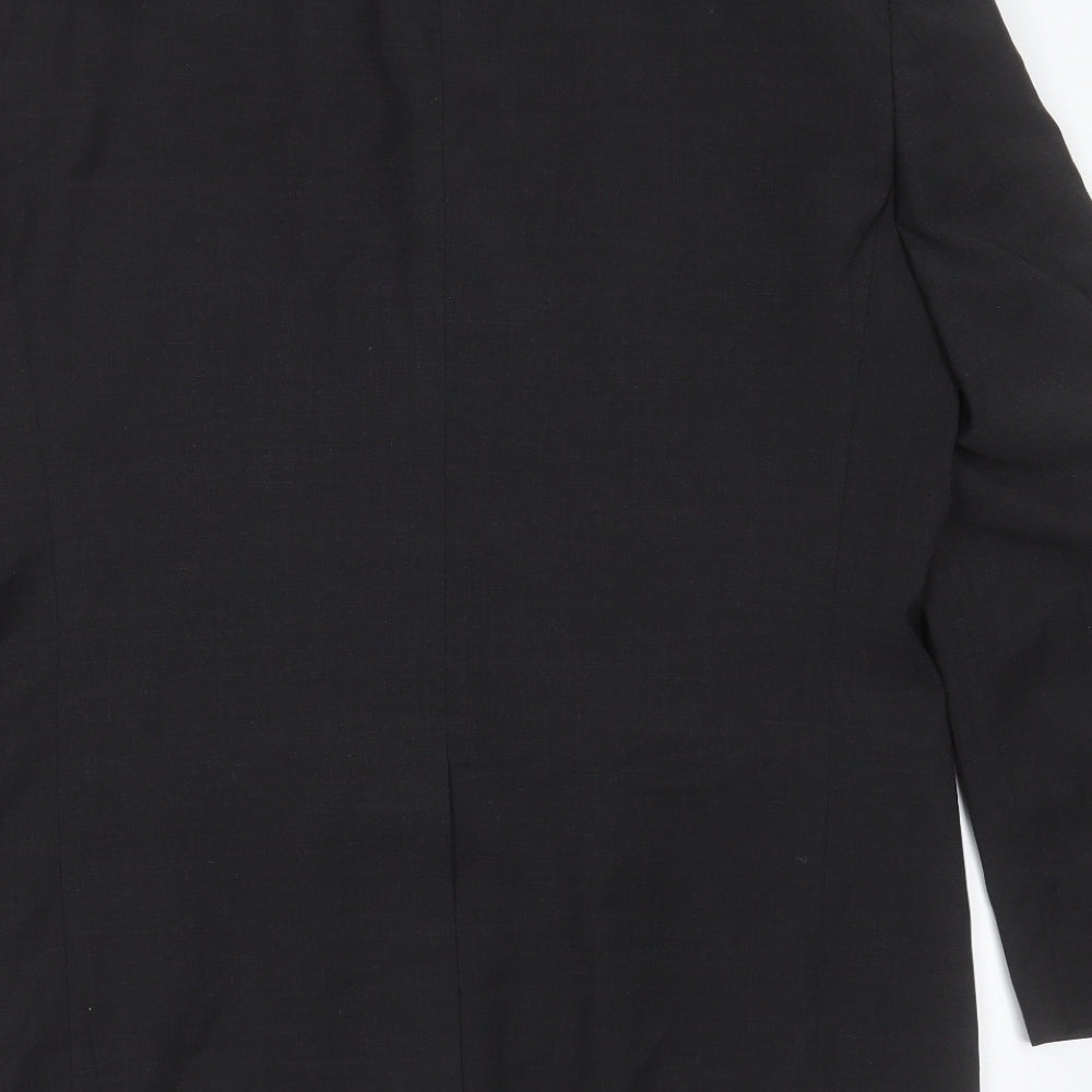 Brook Taverner Mens Grey  Polyester Jacket Suit Jacket Size 40