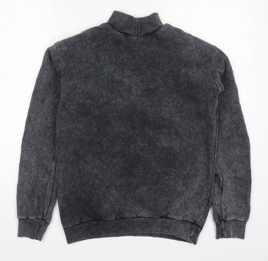Select Womens Grey  Cotton Pullover Sweatshirt Size S  Pullover - Milano