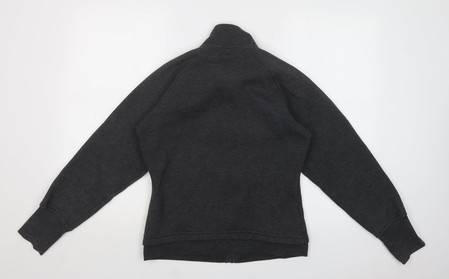 LA Gear Womens Grey  Polyester Full Zip Sweatshirt Size 10  Zip