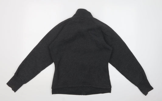 LA Gear Womens Grey  Polyester Full Zip Sweatshirt Size 10  Zip