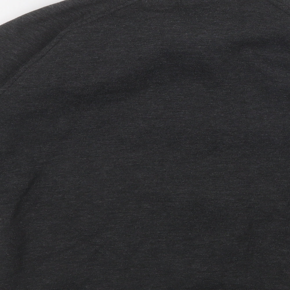 LA Gear Womens Grey  Polyester Full Zip Sweatshirt Size 10  Zip