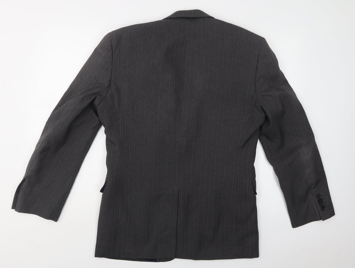 Taylor & Wright Mens Grey Striped  Jacket Blazer Size 38