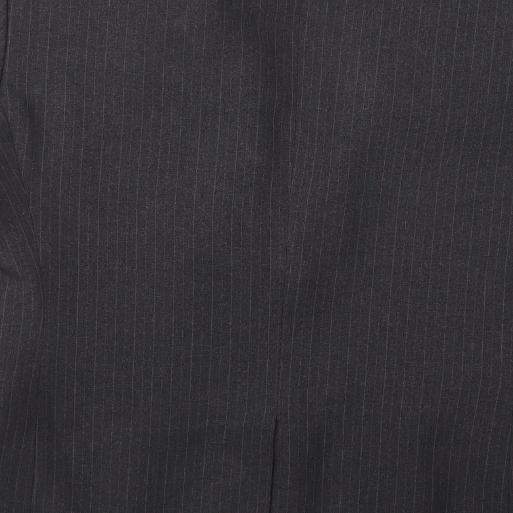 Taylor & Wright Mens Grey Striped  Jacket Blazer Size 38