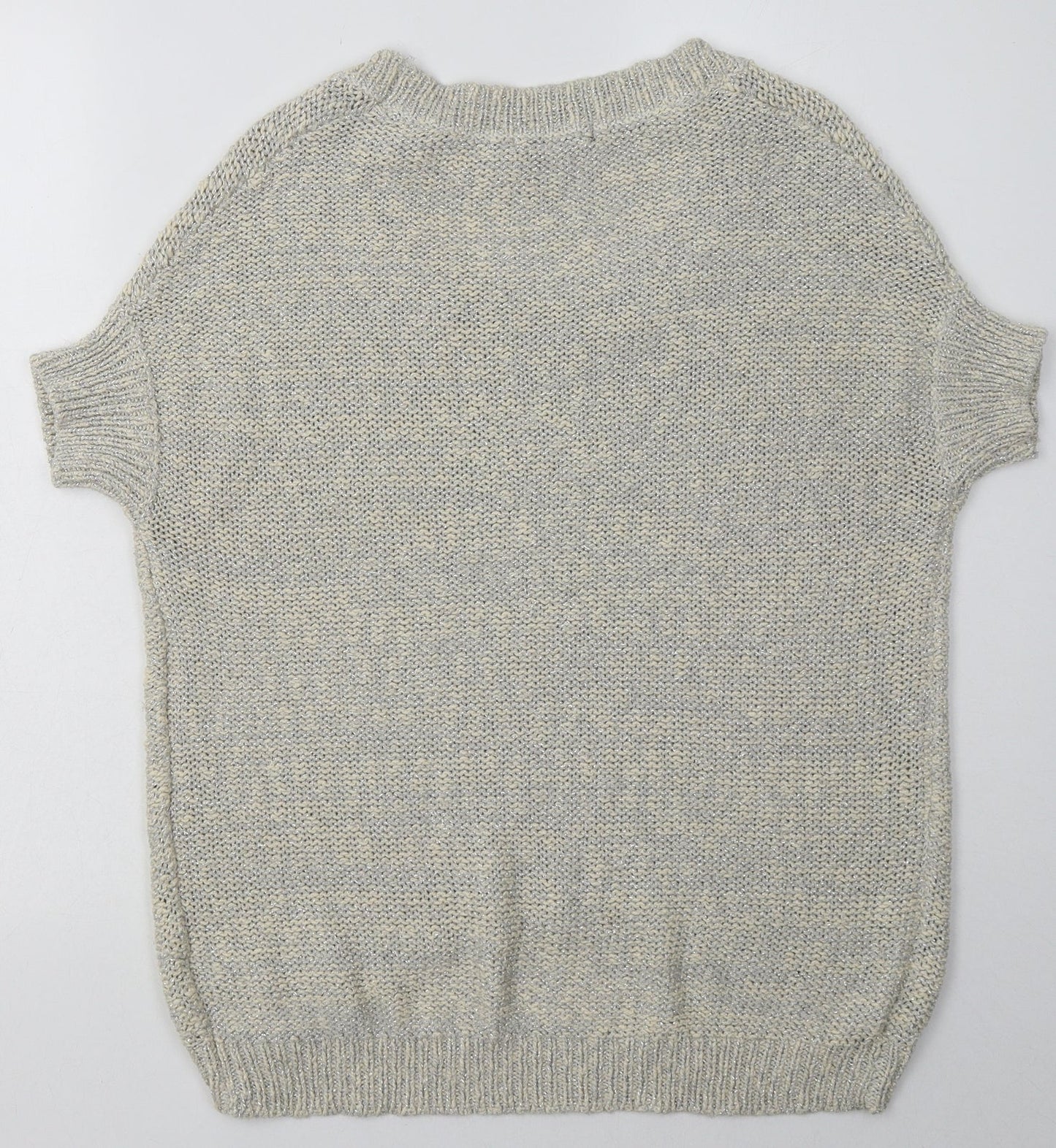 George Womens Beige  Cotton Pullover Sweatshirt Size 10  Pullover