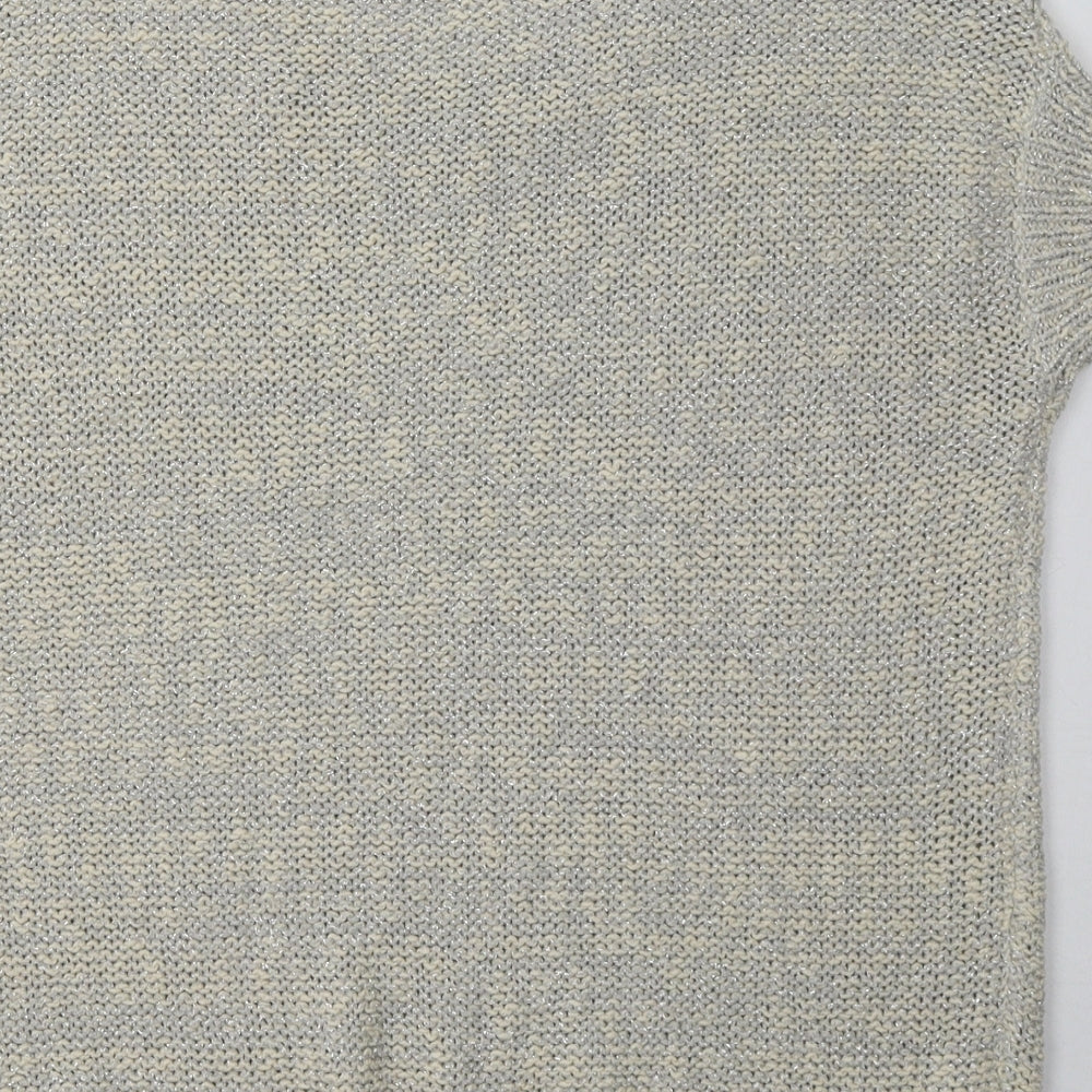 George Womens Beige  Cotton Pullover Sweatshirt Size 10  Pullover