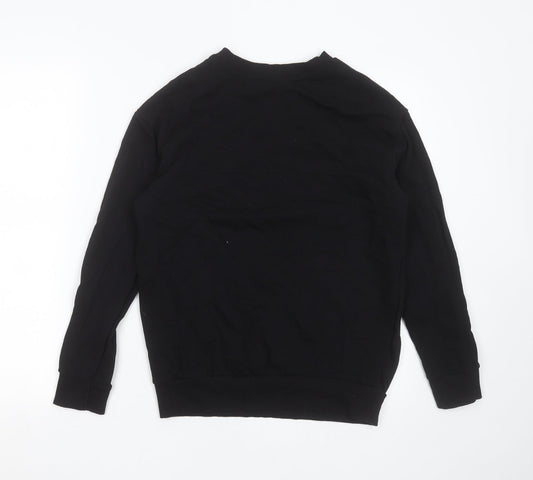 George Womens Black  Cotton Pullover Sweatshirt Size S   - looney tunes