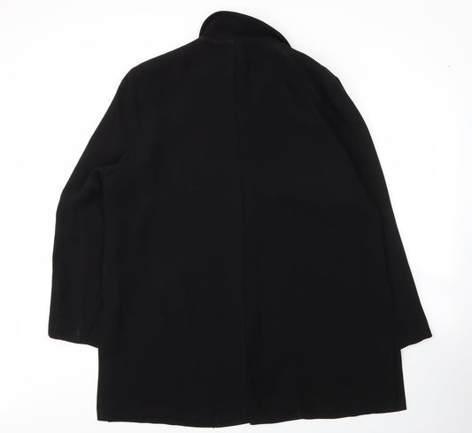 House of Fraser Womens Black  Polyester Jacket Blazer Size XL