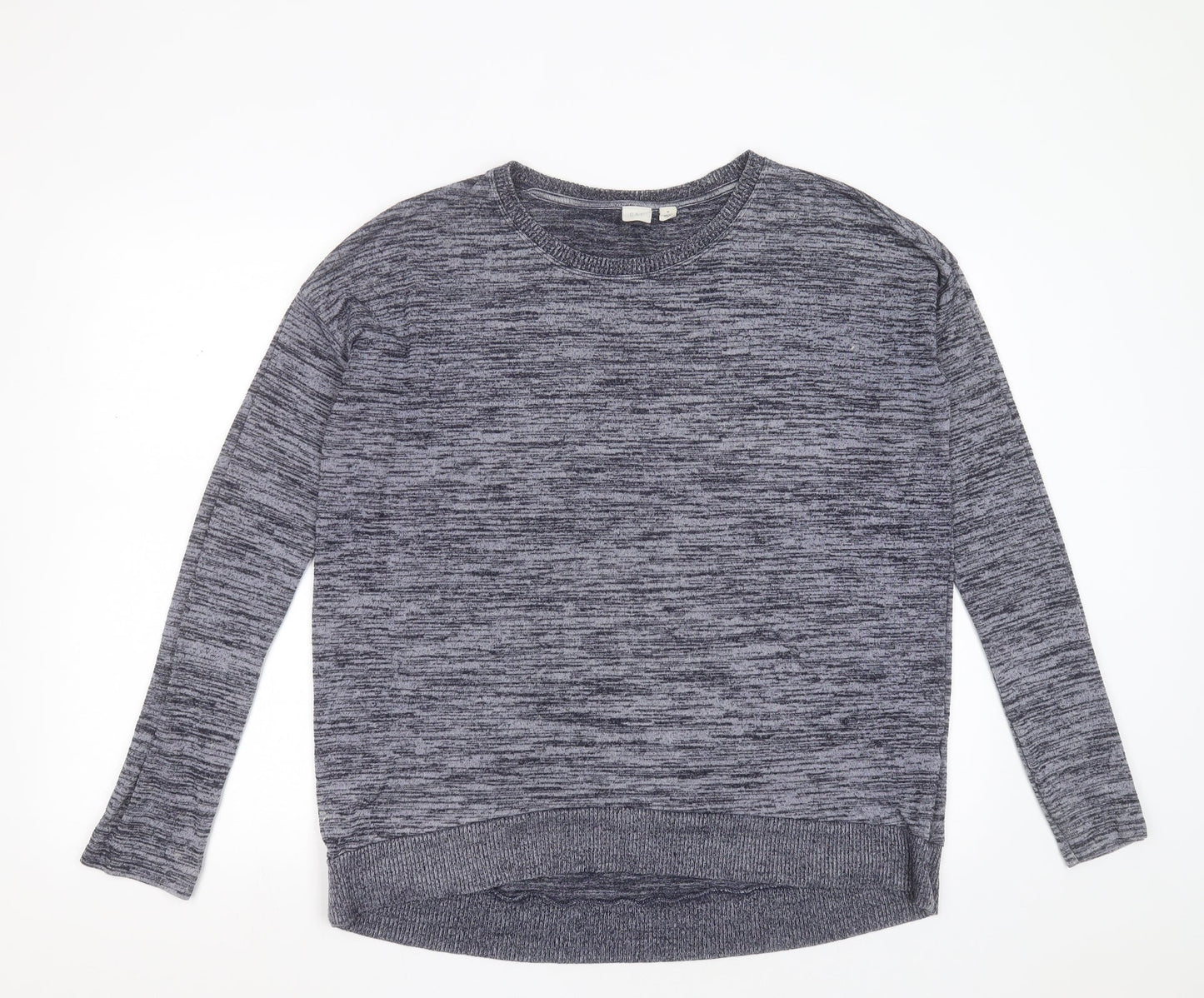 Gap Womens Blue Round Neck  Polyester Pullover Jumper Size M