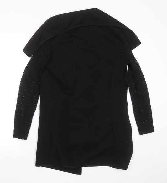 BLUE VANILLA Womens Black   Jacket  Size S   - lace sleeve