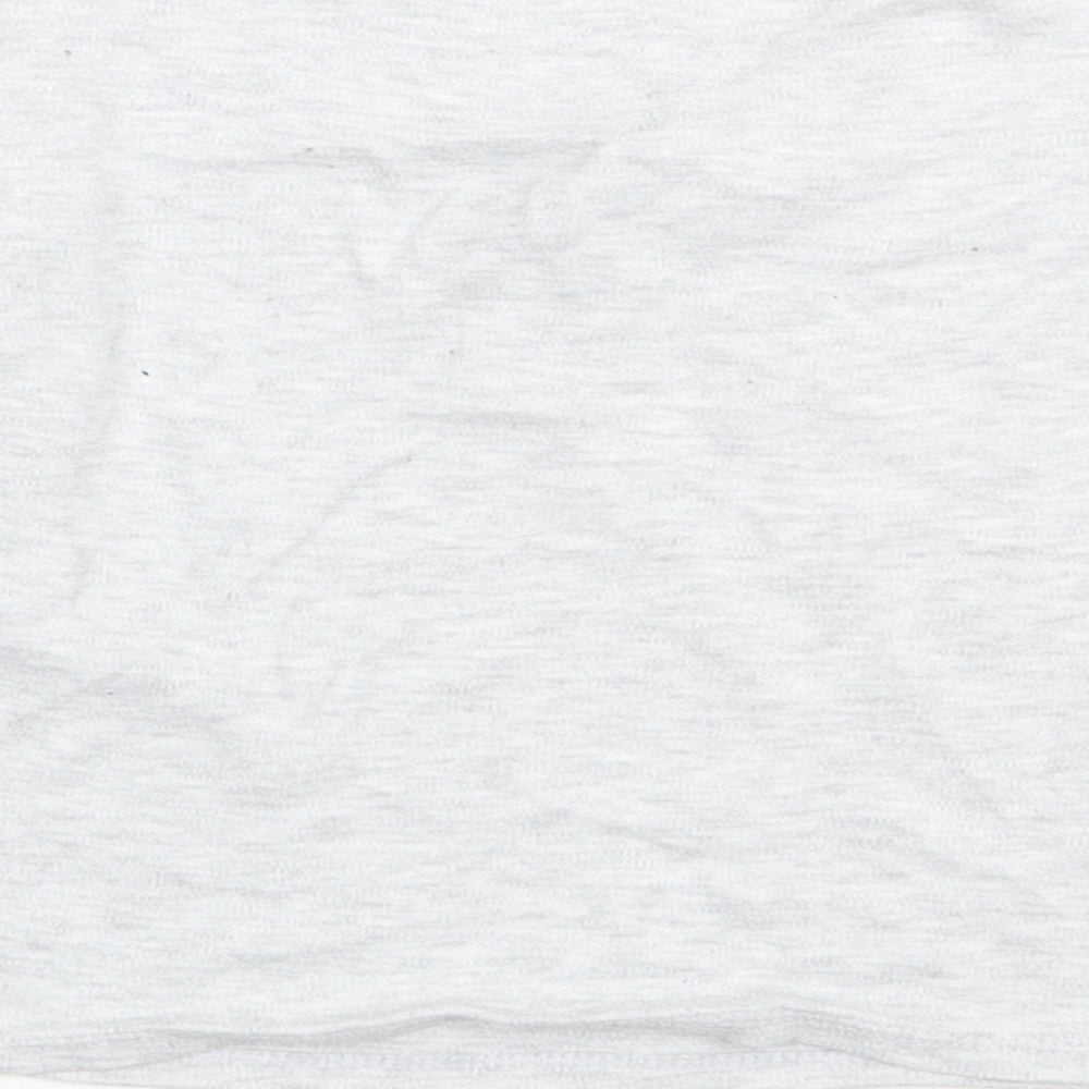 George Boys Grey  Cotton Basic Casual Size 7-8 Years Crew Neck Pullover - Elf Christmas