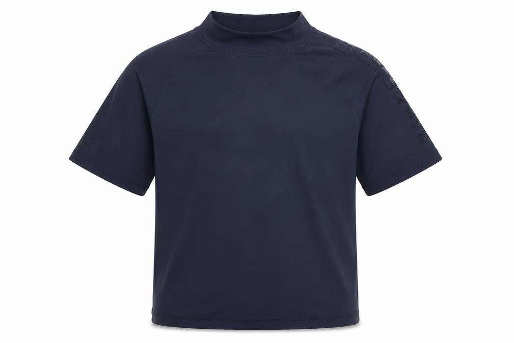 NEXT Boys Blue  Nylon Basic T-Shirt Size 9 Years Round Neck Pullover